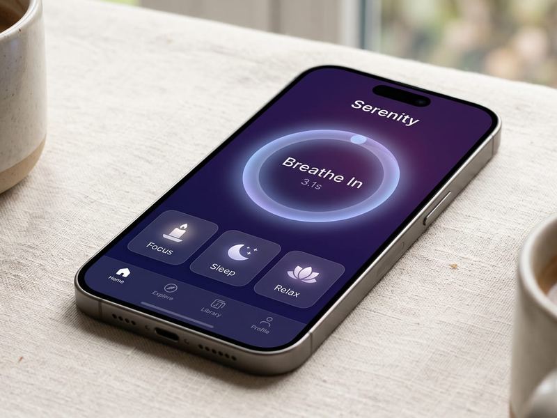 MindSpace 冥想App · UX设计案例