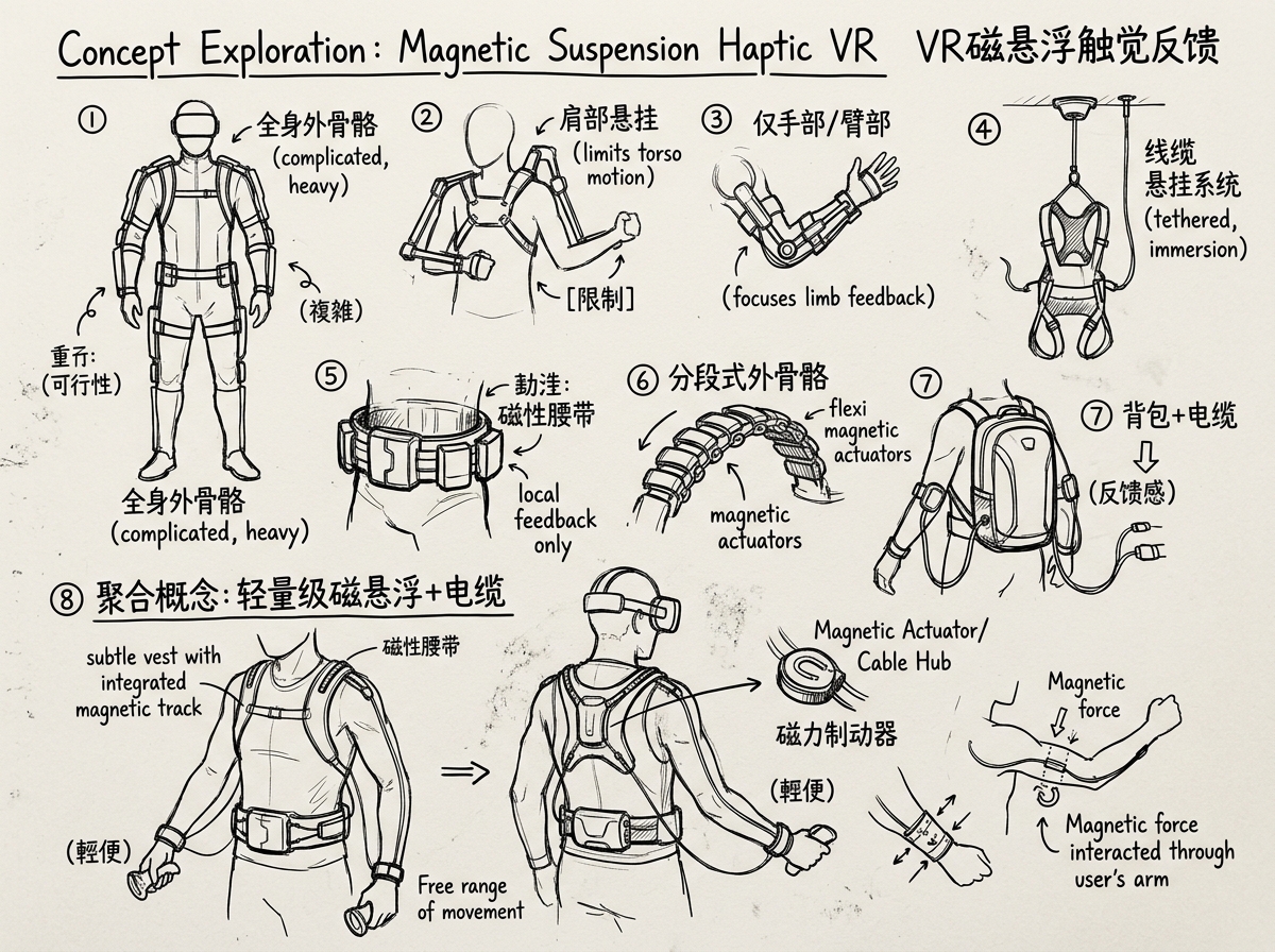 VR 概念发散