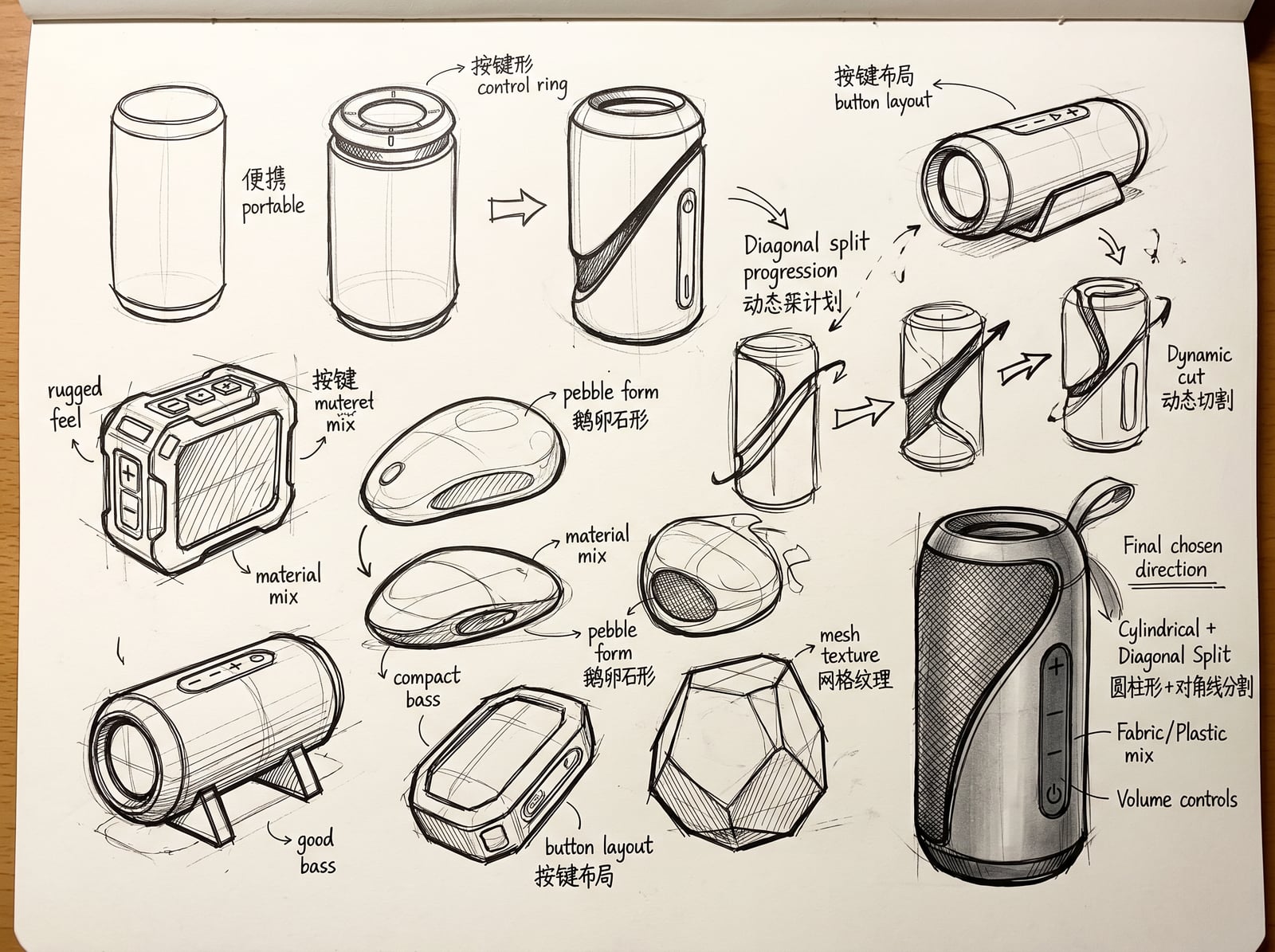 Rift 概念草图 · 初期发散